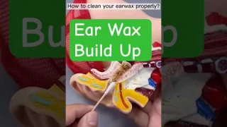 How To Clean Ear Wax Properly #shorts