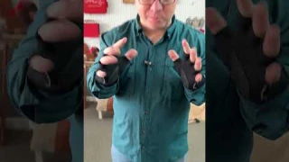 Fingerless Heated Gloves #shorts