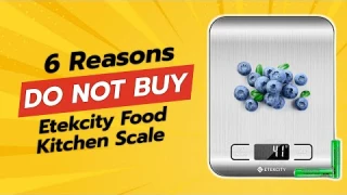 DON'T BUY Etekcity Food Kitchen Scale Before Watching THIS! 😱 (6 Reasons)