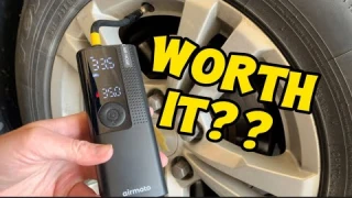 Air Up Anywhere: Airmoto Tire Inflator Portable Air Compressor Review! 🚗🔧 | Smart Pump Technology