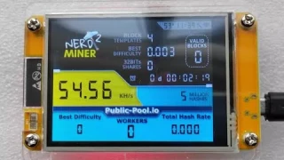 Nerd Miner 2 How to set up on your home or office Wi-Fi from start to hashing coins