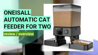 Review of the oneisall Automatic Cat Feeder for Two Cats - Is It Worth It?