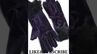 STYLISH VELVET SOFT GLOVES WINTER COLLECTION FOR FEMALES #2022