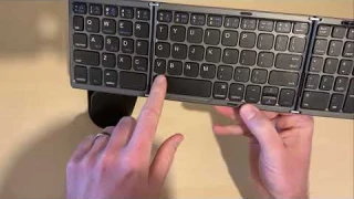 Laelr Wireless Bluetooth 5.1 Foldable Keyboard Review