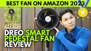 DREO Smart Pedestal Fan is the BEST Fan on Amazon - Review & App Guide