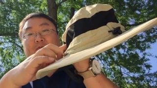 Wide brim , floppy, summer, Safari, outdoor, khaki, sun hat by SummerBliz