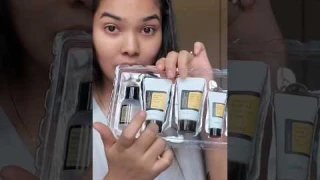 Let’s try all about snail mucin mini kit of cosrx Korean skincare #youtubeshorts