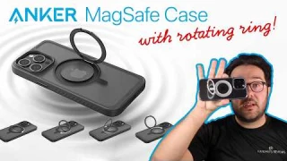 Anker iPhone 16 Pro Max MagSafe Case w/ 360° Rotating Kickstand Ring