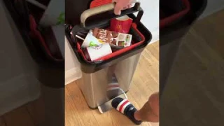Joseph Joseph Intelligent Waste Titan Trash Can Compactor link in description