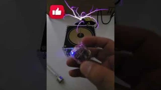 Tesla Coil Artificial Lightning #61