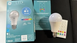 Best Smart Bulb That Doesn't Require WiFi or An App: GE LED+ Color Changing LED Light Bulb Review