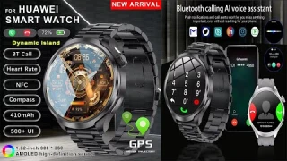 🔥 2025 GPS Smartwatch for Men – 90% OFF! NFC, AMOLED, Health Tracker & More!
