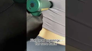 Electric massage👍gun deeply relaxes muscle tissue tapping muscle massager pain relief#massagegun