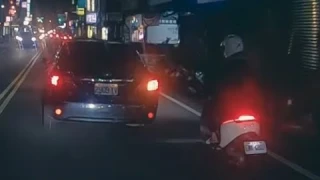 路隊長上路 gogoro差點被雷