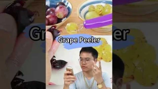 Grape peeler review #goodthings #evolution #grape