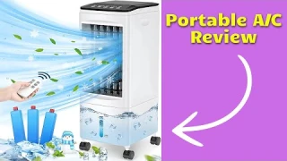 Portable Air Conditioner Review | Fast Cooling & 3-IN-1 Design | Evaporative Air Cooler with Remote