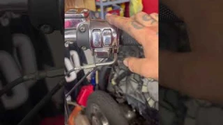 Harley Davidson Hand control install.