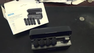 BOYA by V4U Wireless Lavalier Microphone