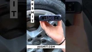 Solar Powered Tire Pressure Monitoring System #car #caraccessories