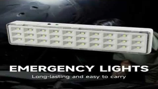 30LED Emergency Evacuation Light Fire Fighting Lamp Wall-mounted Smart Home LED Bulb Dimma