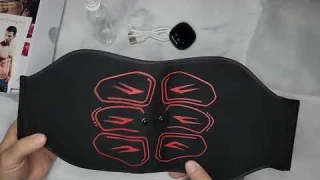 ABS Stimulator EMS Muscle Stimulator, Ab Machine, Portable Abdominal Belt Review