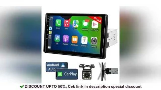 REVIEW New 9 Inch Car Stereo HD Touch Screen Single Din Car Radio Support Carplay Android Auto With