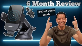 Wireless Car Charger: 6-Month Review| Fast Charging Auto Clamping Mount (Product Link Below)