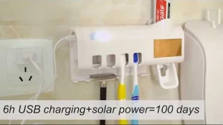 Intelligent UV Toothbrush Sterilizer Automatically