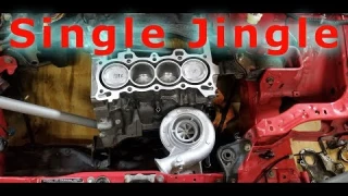 Turbo Civic Has An Engine!!!!! Plans for the Holset....