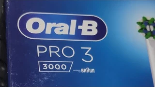 oral-B pro 3 -3000 electric toothbrush short review  #oralb #electrictoothbrush #oralbpro3