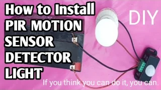 DC 12volts 24volts Adjustable PIR Motion Sensor Infrared IR Detector Light