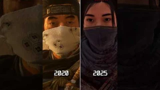 🗡️ New AC Has Amazing Physics: Assassin's Creed Shadows vs Ghost of Tsushima #Shorts #assassinscreed