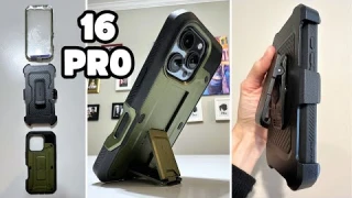 SUPCASE 360 Protective Rugged iPhone 16 Pro Case with Kickstand + Belt Clip | Full Review