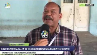 Venezuela - Ministero de Salud lleva 2 años sin adquirir medicamentos para el VIH - VPItv