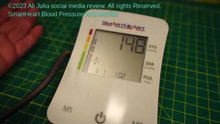 SmartHeart Automatic Digital Blood Pressure Arm Monitor (video review)