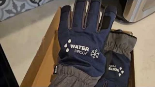REVIEW: KAYGO Winter Thermal Work Glove, Insulated Fleece Liner, Synthetic Leather Waterproof