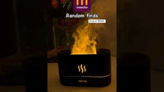 Flame Air Diffuser Aromatherapy Air Humidifier #meeshofinds #shortsfeed #amazingfinds
