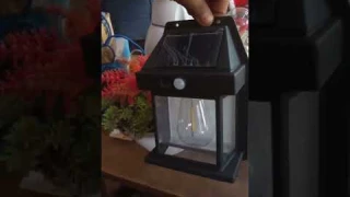 Solar Interaction Wall Lamp Full Review || Outdoor Solar Light With Motion Sensor || solar Lights