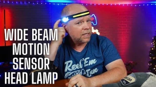Wide Beam Motion Sensor Head Lamp | LED Head Light