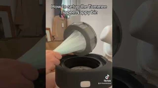 How to setup the tommee tippee nappy bin