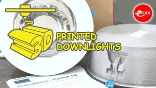 Amazing 3D PRINTED DOWNLIGHTS 🖨 - made to measure CFL replacements