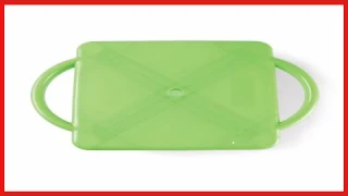 hand2mind Green Indoor Scooter Board with Handles, Gym Scooters for Kids, Recess Toys