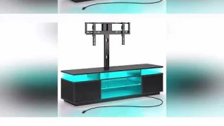 Best product reviews : TV Stand with Mount and Power Outlet 51.2", Swivel TV Stand Mount for