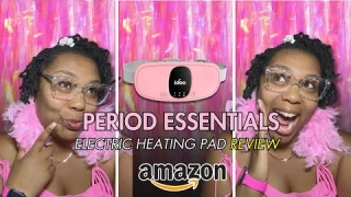 iDOO HEATING PAD FOR PERIOD CRAMPS REVIEW