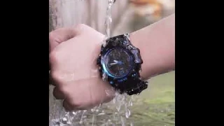 Fashion Sport Super Cool Quartz Digital Watch Men Sports Watches SKMEI LED Military Waterproof 1155