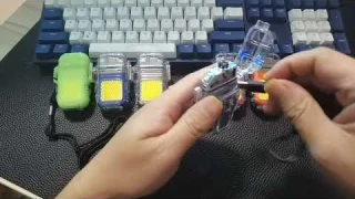 Multifunctional Windproof TYPE-C Lighter Double Arc Lighter COB Lighting Mini  Waterproof  Lighters