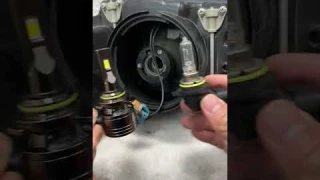 LED headlight bulb 9005/9006/9012 replacement