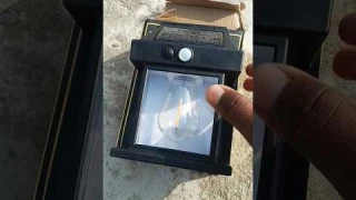 Solar Interaction Wall Lamp Full Review || Outdoor Solar Light With Motion Sensor || solar Lights