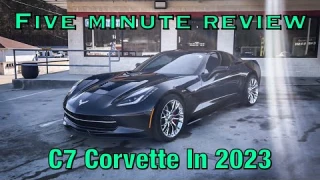 Five Minute Review: C7 Corvette