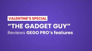 GEGO PRO reviewed on @WISHNews8 #realreview #travelgadgets